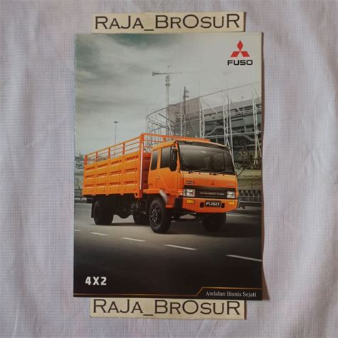 Jual Poster Brosur Katalog Leaflet Mitsubishi Fuso 220ps Fm517hs Fm517hl Fm517hl Long 4x2 4x2l