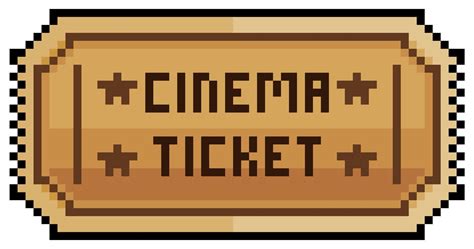 Ticket Pixel Art