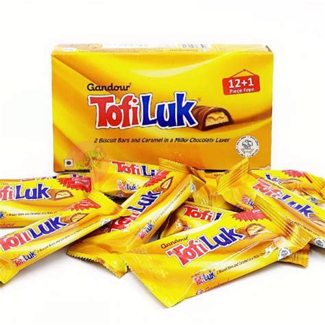 Ready Stock Gandour Tofiluk Caramel Milky Chocolate Bar Safari