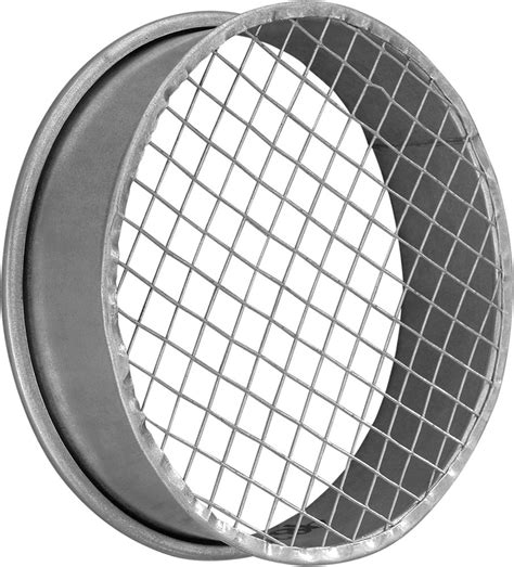 Nordfab 3152 0600 100000 Ducting Qf End Capwithbird Screen 6 Dia Galvanized Steel