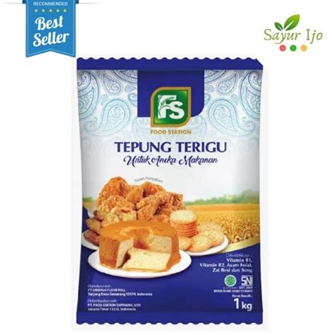 Jual Tepung Terigu Food Station 1 Kg Pack Premium Flour Aneka Masakan