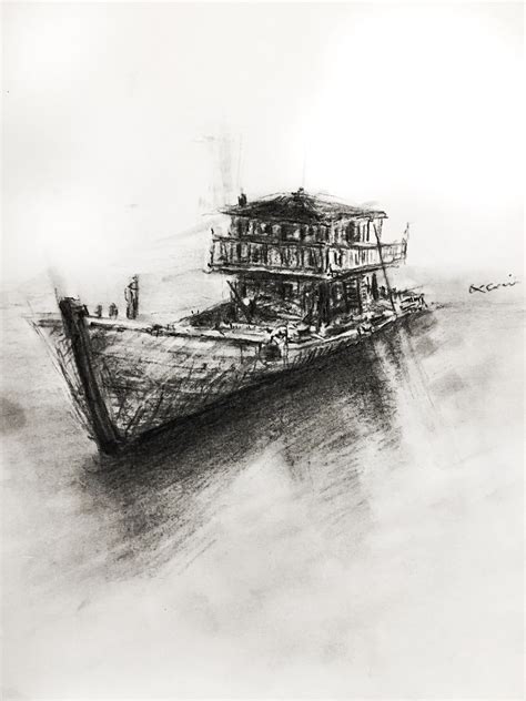 Sinking Ship Drawings Non Sinking Ship Drawing Sketches Sketch