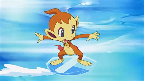 File Ash Chimchar Snowboarding Png Bulbapedia The Community Driven