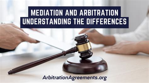 Learn The Difference Between Mediation And Arbitration Aa