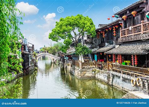 Jiang Jiangnan Ancient Town In Xitang Province Editorial Photo Image