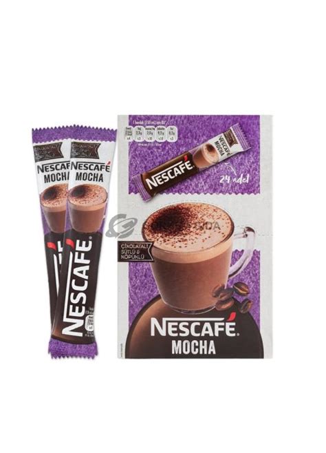 Nescafe Mocha Çikolatalı Sütlü Köpüklü Kahve 17 9 Gr KOLİ 288 Adet