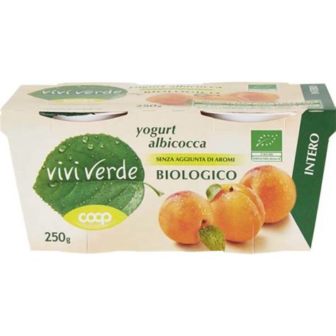 Yogurt Intero All Albicocca COOP VIVI VERDE 2 X 125 G Coop Shop