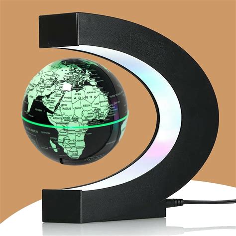 Amazon Magnetic Levitation Floating Globe Inch With Led Lights C