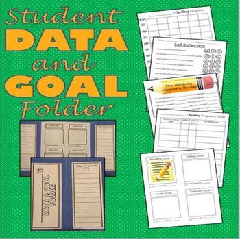 Student Goal Data Folder By Jill Varna Tpt