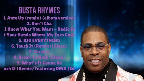 Busta Rhymes Years Essential Hits Roundup Mixtape Leading Hits Mix