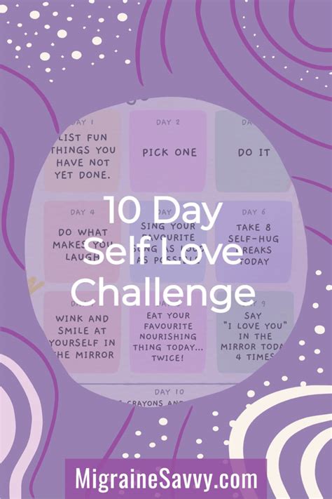 10 Day Self Love Challenge Prioritize Self Care To Reduce Attacks