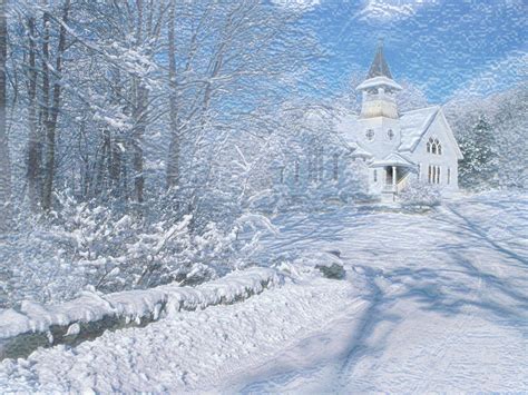 Winter Church Wallpapers Top Free Winter Church Backgrounds