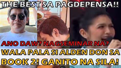 Proyekto Ni Alden Nilipat Sa Iba Depensa Ni Daddy Bae Kay Maine Muling