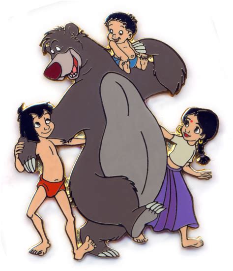 58619 Baloo Mowgli Shanti And Ranjan Jungle Book 2