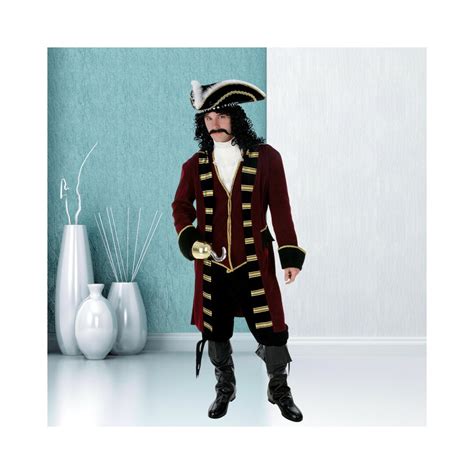 Halloween Deluxe Captain Hook Costume For Men Etsy