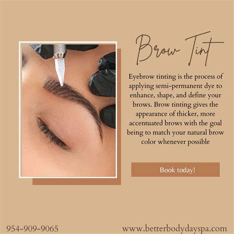 If Your Looking For Fuller And Thicker Brows A Brow Shape And Tint Is