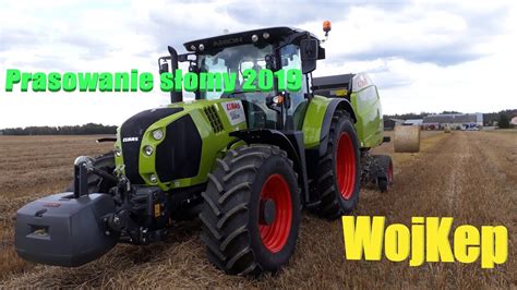 Prasowanie słomy 2019 Claas Arion 650 Prasa Claas Variant 460RC YouTube