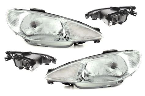 Peugeot 206 98 Reflektor lampa H4 nowa L P kpl 102030 za 258 72 zł z