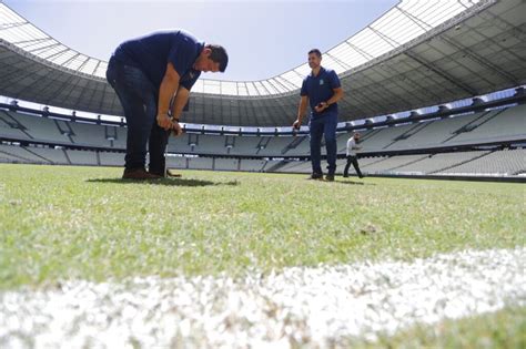 Reforma do gramado do Castelão terá investimento de R 2 5 milhões