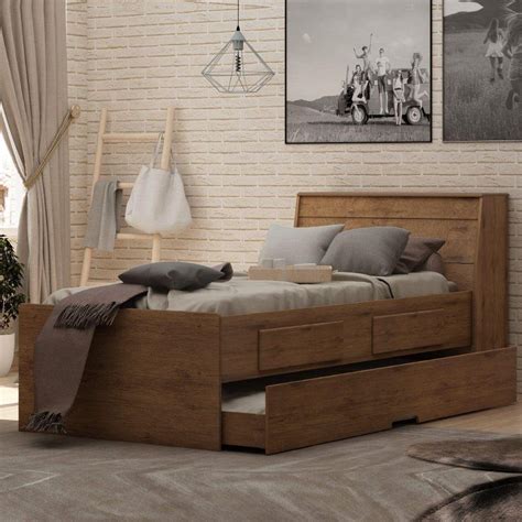 Cama Gelius Teen Solteiro Bibox Dicarol