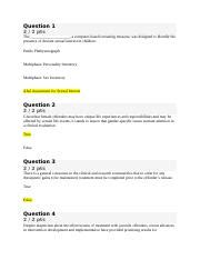 CJUS 650 Quiz 2 Docx Question 1 2 2 Pts The A Computer Based