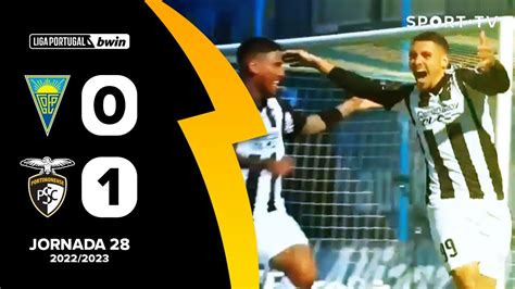 Resumo Estoril Praia 0 1 Portimonense Liga Portugal Bwin SPORT TV