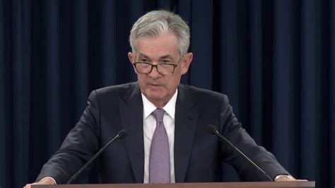 Fomc Press Conference With Jerome Powell 18th September 2019 Youtube