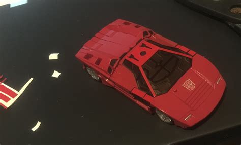 Minorrepaint War For Cybertron Siege Sideswipe Roof Sticker Concept