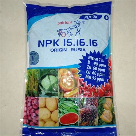 Jual Pupuk Mutiara Npk Pak Tani Origin Rusia Kemasan Pabrik