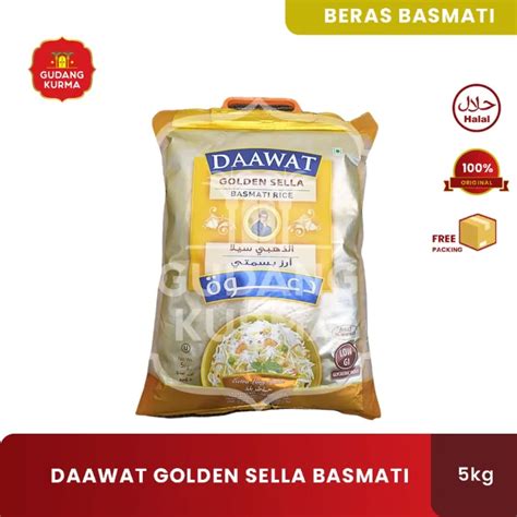 Beras Daawat Basmati Kg Sella Rice Premium Lazada Indonesia