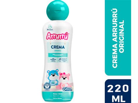 Aseo y Cuidado del Bebé CREMA ARRURRU ORIGINAL X 220ml