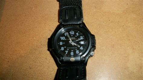 Casio Forester Mens Black Watch Ft500wc 1bvcf Needs Battery 79767665159 Ebay