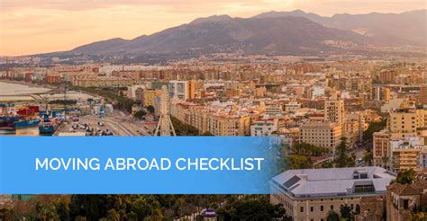 The Ultimate Moving Abroad Checklist Fulleduinfo