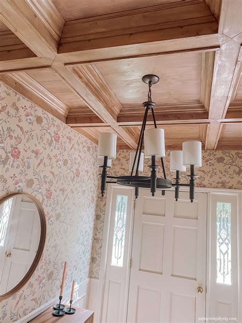 Coffered Ceiling Diy Tutorial Palmetto Highway