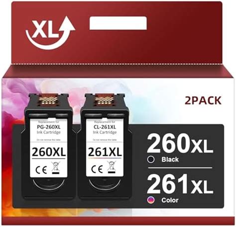 Coccink 260xl 261xl Ink Cartridge Replacement For Canon Pixma Ts6420 Ts6420a Ts5300