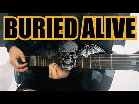 Buried Alive Avenged Sevenfold Clean Lead Intro Guitar Cover