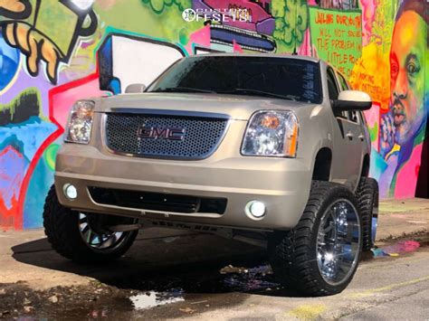 2007 Gmc Yukon With 24x14 76 Hardcore Offroad Hc13 And 35135r24 Amp