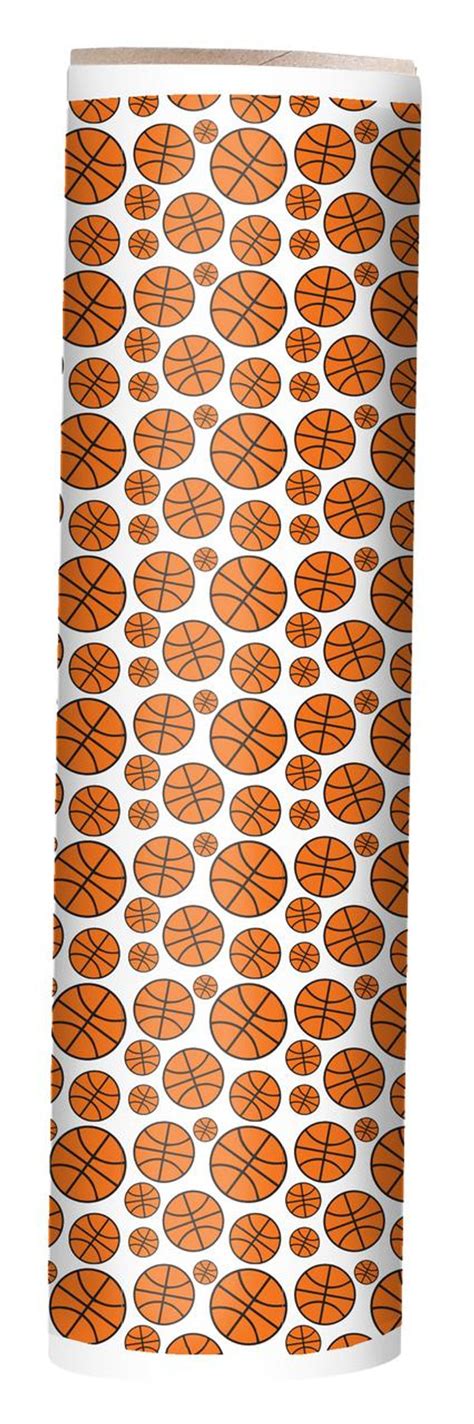 Basketball Adhesive Vinyl Pattern Heat Transfer Warehouse