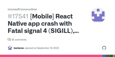 Mobile React Native App Crash With Fatal Signal 4 SIGILL Code 1