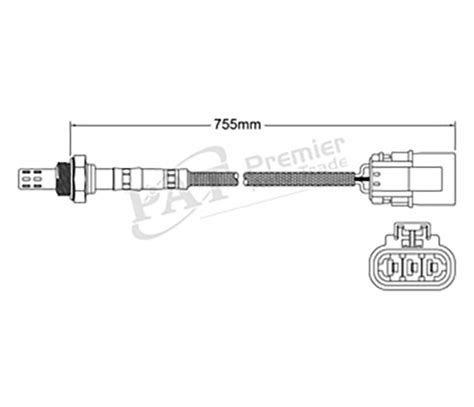 Rh Pre Cat O2 Oxygen Sensor Suit Nissan Pathfinder 33ltr Vg33e R50 1998 2005