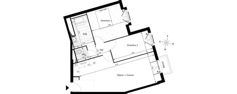 Plan Appartement T3 De 62 76 M² Neuf Résidence « La Résidence Des