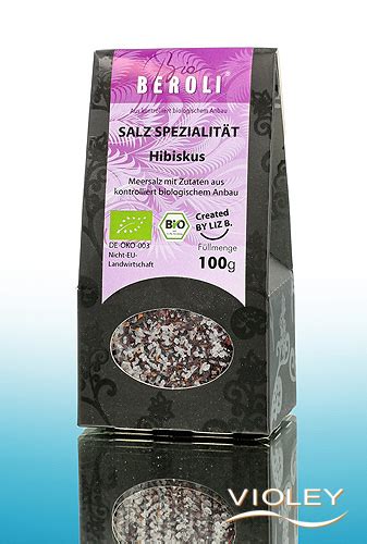 Beroli Salz Spezialität Hibiskus 100 g bei Violey