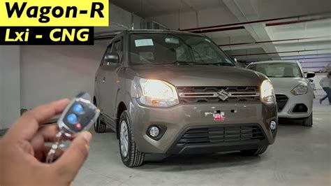 Maruti Suzuki Wagon R Lxi CNG Base Model 2023 Detailed Review On