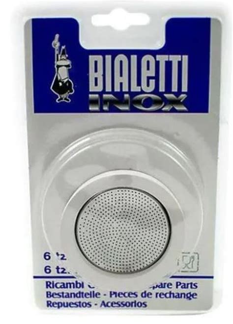 Bialetti Dichtungset Tassen Moka Sieb Dichtung Ersatzteile Zubeh R