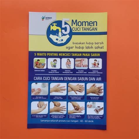 Poster Momen Cuci Tangan Lazada Indonesia