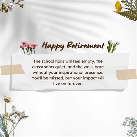 115 Retirement Wishes For Teacher Heartfelt Farewells