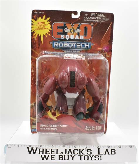 Invid Scout Ship Exo Squad Robotech MOSC 1994 Playmates Vintage Figure