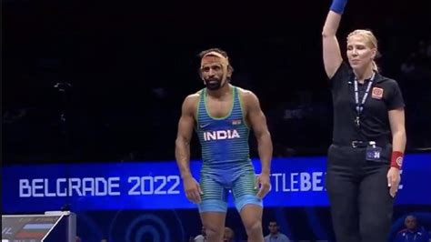 World Wrestling Championship 2022 Bajrang Punia Wins Bronze First