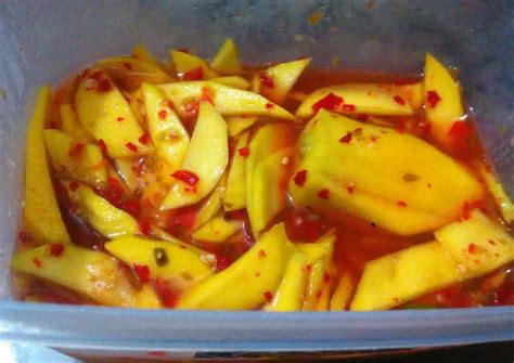 Resep Asinan Mangga Enak Segar Dan Mudah Dibuat Yupi