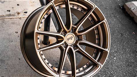 18 Staggered Niche Wheels M222 DFS Bronze Rims NC090 3